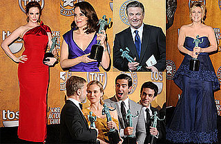 Photos of SAG Press Room