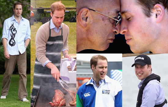 prince william nz. Prince William Is Welcomed to