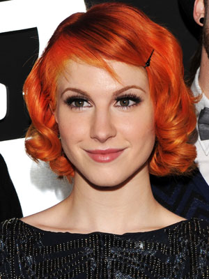 Hayley+williams+blonde+and+orange+hair