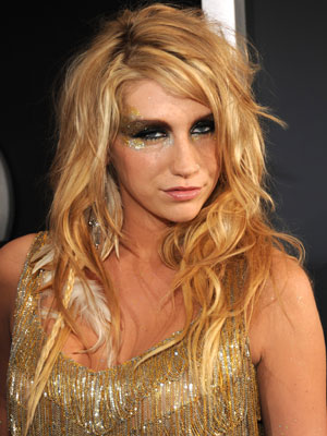 kesha glitter eye makeup. Ke$ha hasn#39;t been a demure one