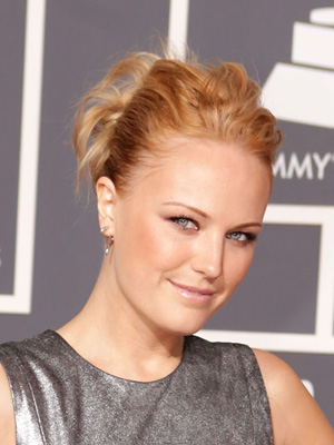 Malin Akerman went super futuristic with her outfit but not as much with her