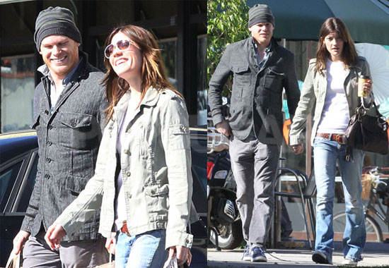Photos of Michael C Hall And Jennifer Carpenter Getting Lunch After The SAG 