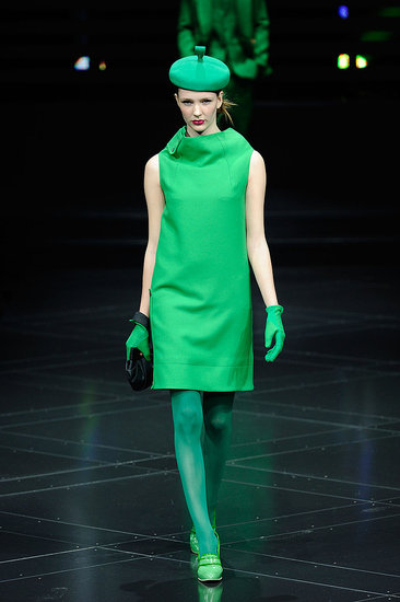 All Green Woman from G-Star's Fall 2010 collection