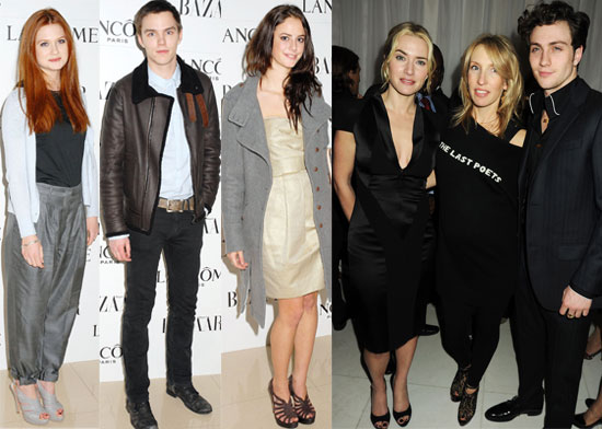 Old Skins costars Kaya Scodelario and Nicholas Hoult also attended the bash 