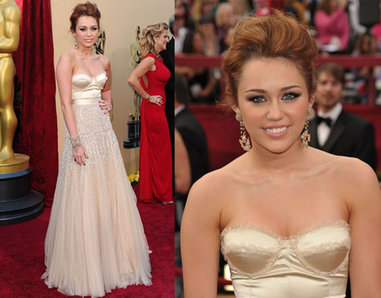 2010 Oscars Miley Cyrus