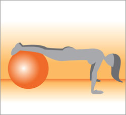 Ball Plank