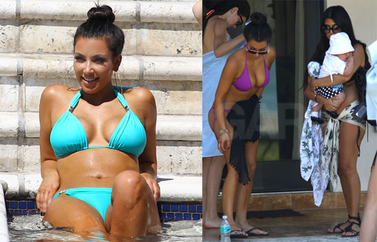 kim kardashian twitter bikini pics. Nicole took over Kim#39;s Twitter