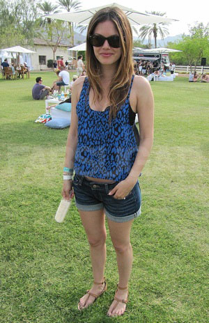 Picture of Rachel Bilson in Joie Sandals at Coachella | POPSUGAR ...