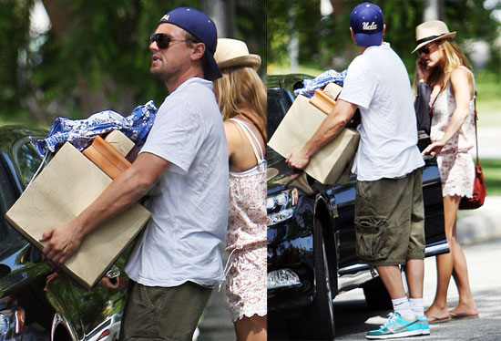 leonardo dicaprio and bar refaeli 2010. His afternoon with Bar seemed