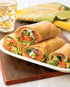 veg wrap recipe