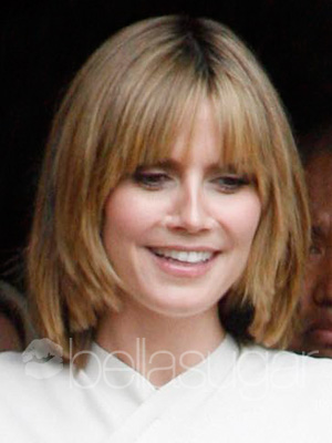 heidi klum short haircut. Despite the short stint with a