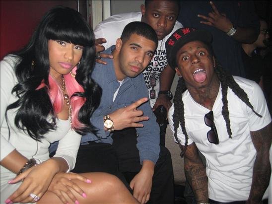 nicki minaj lil wayne drake. Drake, Nikki Minaj, Lil Wayne