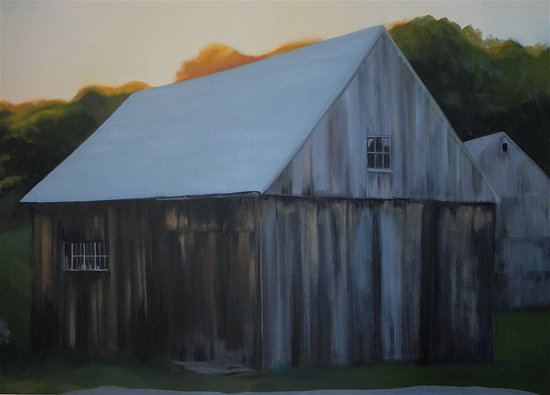 Barns, end of the day, 2010