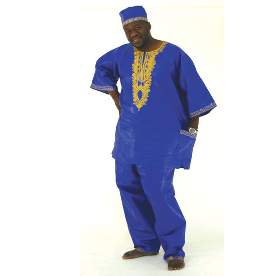 Men's Embroidered Brocade Set
