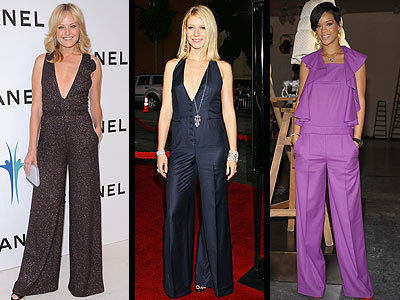 Rihanna Jumpsuit party gown