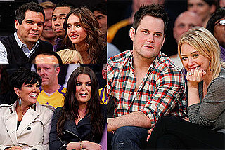 Pictures From Courtside at the Lakers Game