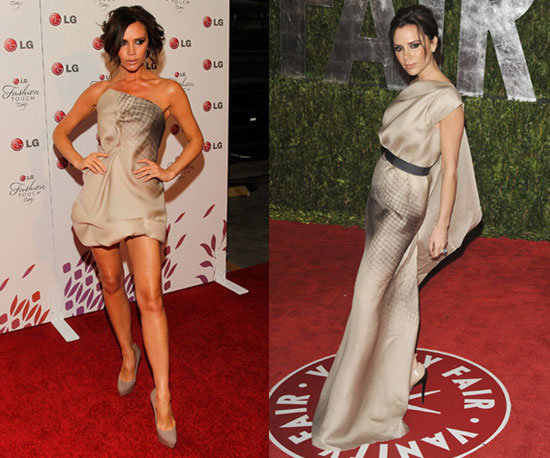 victoria beckham dresses 2010. Victoria Beckham Wearing Her