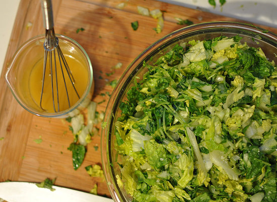 Chopped Salad Ingredients