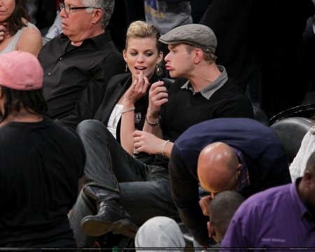 kellan lutz girlfriend. Kellan Lutz and girlfriend AnnaLynne McCord were spotted out at Tuesday night LA Lakers game with