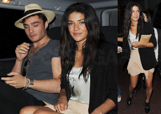 jessica szohr and ed westwick 2010. Ed Westwick and Jessica Szohr