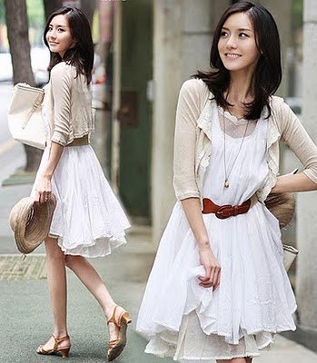 cardigan for white dress