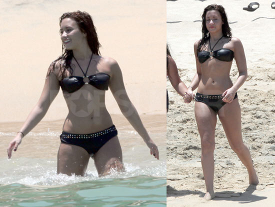 Pictures of Demi Lovato Wearing a Bikini in Mexico