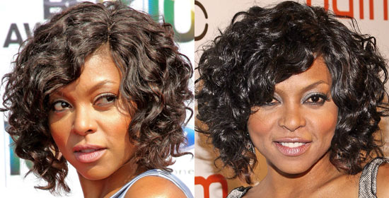 For the preshow red carpet action, makeup artist Mylah Morales gave Taraji a 