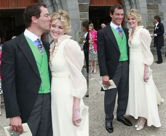 On Sunday the newlyweds were back at the church in Limerick to christen 