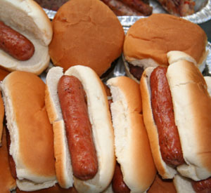 hot dog barbecue
