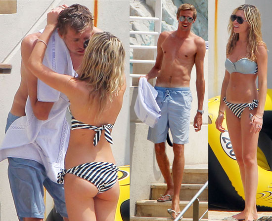 peter crouch and abbey clancy. Abigail Clancy Strips To a