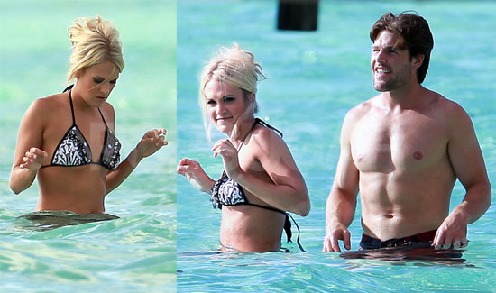 Carrie Underwood Breaks Out Her Bikini For a Dip With Her New 