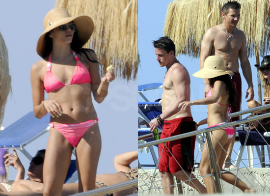 jenna dewan and channing tatum kissing. Jenna and Channing arrived at