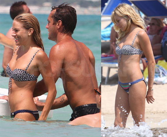jude law shirtless. To see more Sienna and Jude,