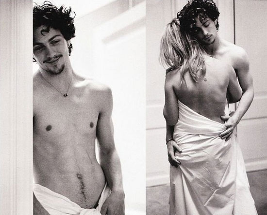 aaron johnson baby. Pics: Shirtless Aaron Johnson