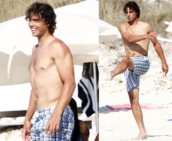 rafael nadal shirtless. Pictures of Rafael Nadal