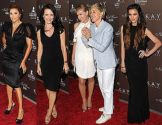 Kristin Davis Says SATC3 is Unlikely at Neil Lane's Party With Ellen, Portia and Ashlee