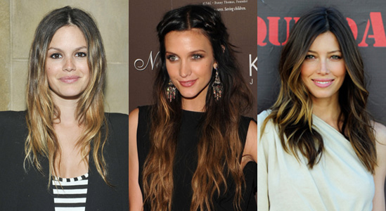 Ashlee Simpson and Rachel Bilson have also been wearing the graduating style