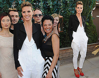 Heidi Klum at the Project Runway Season 8 Premiere