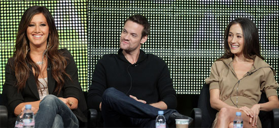 Shane West and Maggie Q took the stage first to discuss Nikita 