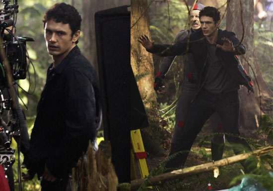 Pictures of James Franco Shooti...