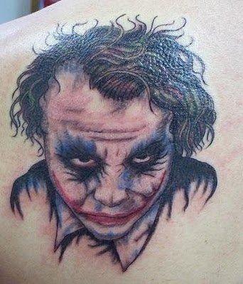 Joker Face Tattoos Joker Tattoo Picture