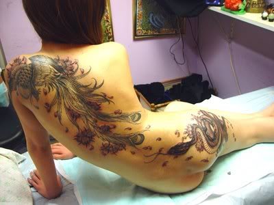 dragon phoenix tattoo