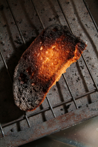 toast burn scale