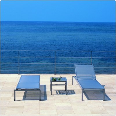 Patio Furniture Benches on Metal Patio Furniture Sets On Patio Furniture Via Outdoor Sling