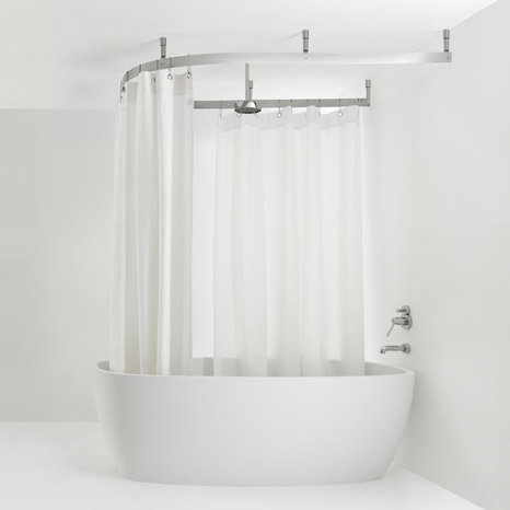 CIRCULAR AND OVAL SHOWER CURTAINS RODS - SHOPWIKI