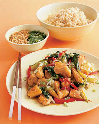 Sesame Chicken Stir Fry