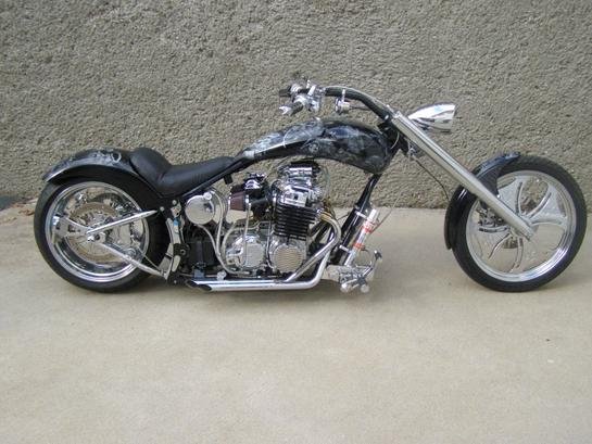 samurai chopper type 8. Pics from Honda Choppers