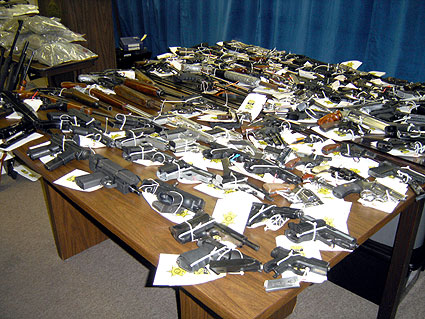 pics of guns. of guns used in crimes.