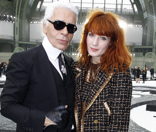Florence Welch Fashion. Florence Welch and Karl