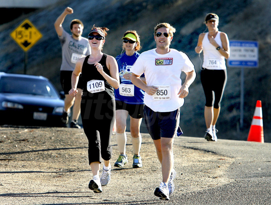 sara rue weight gain. Sara Rue Finishes San Luis Obispo City to Sea Half Marathon With .